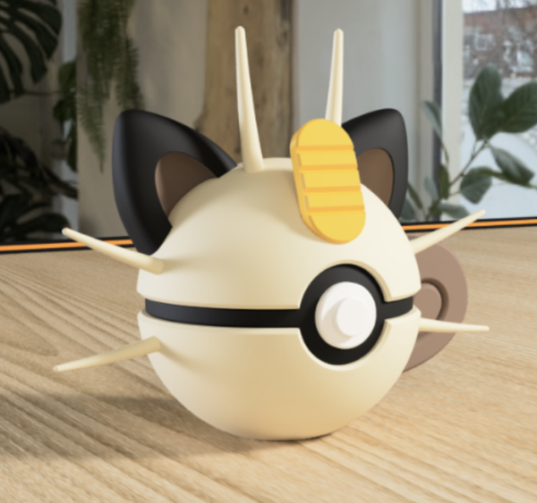 Meowth Pokeball