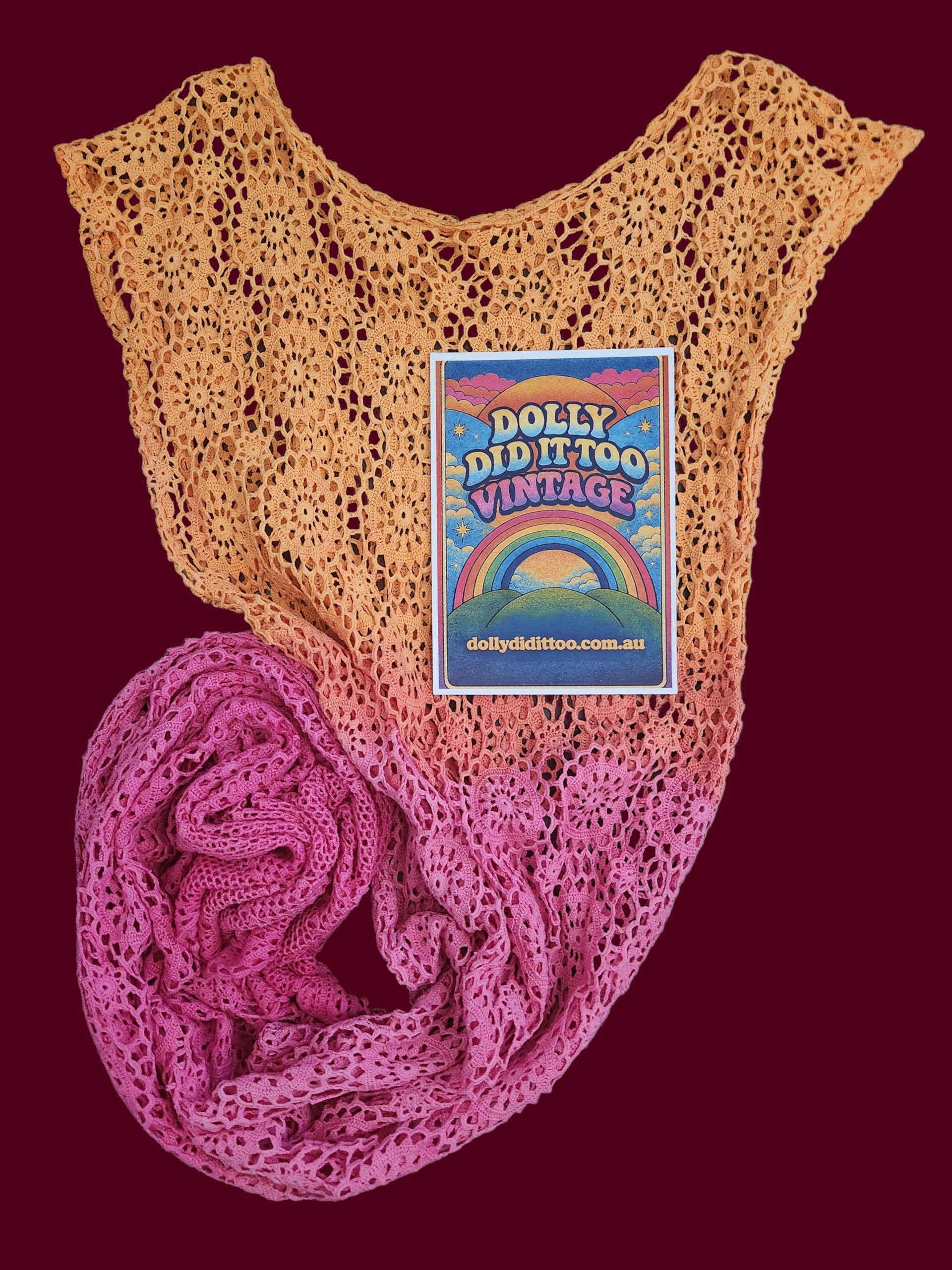 Sunrise crochet dress