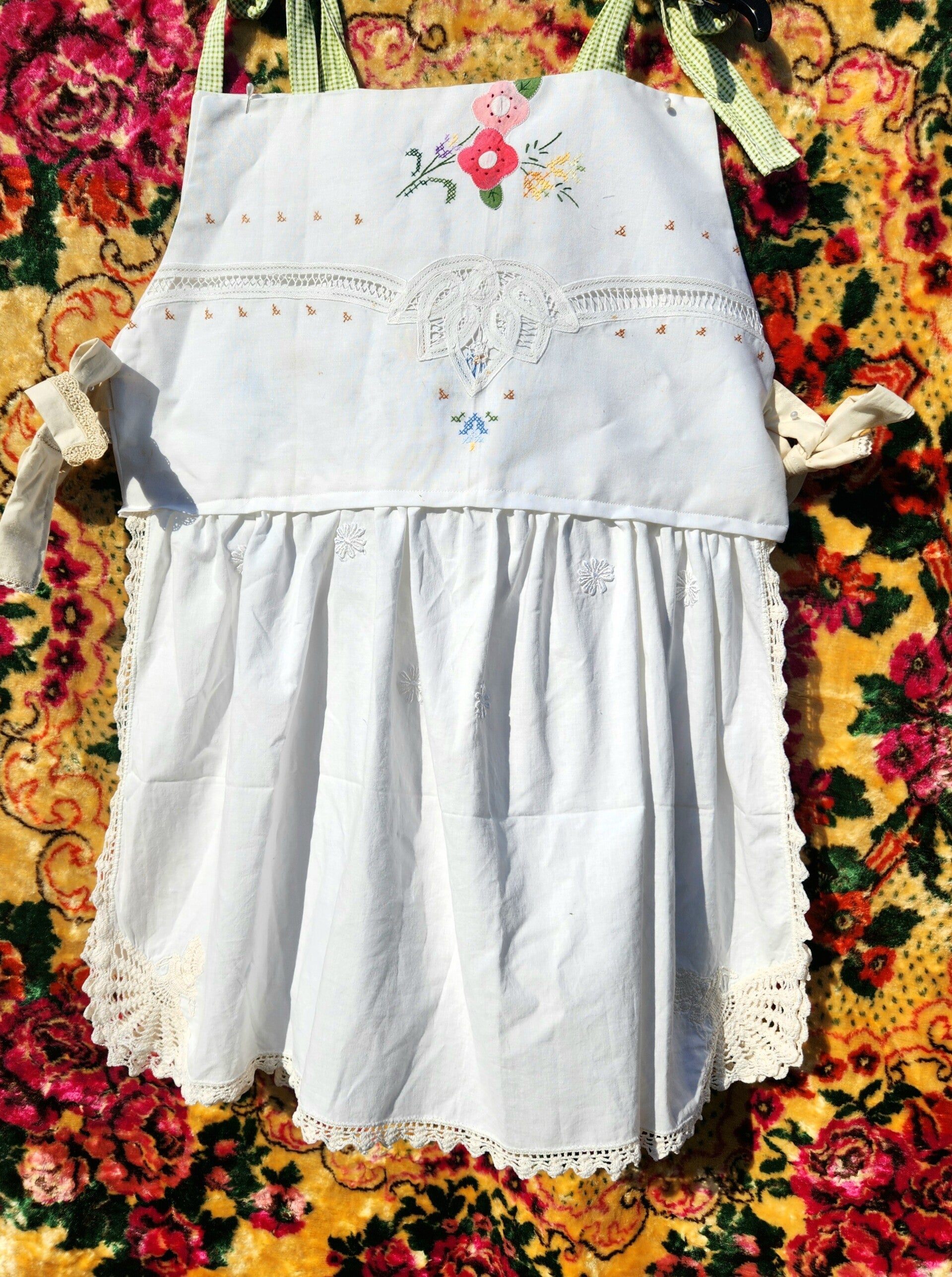 Pinafore apron dress