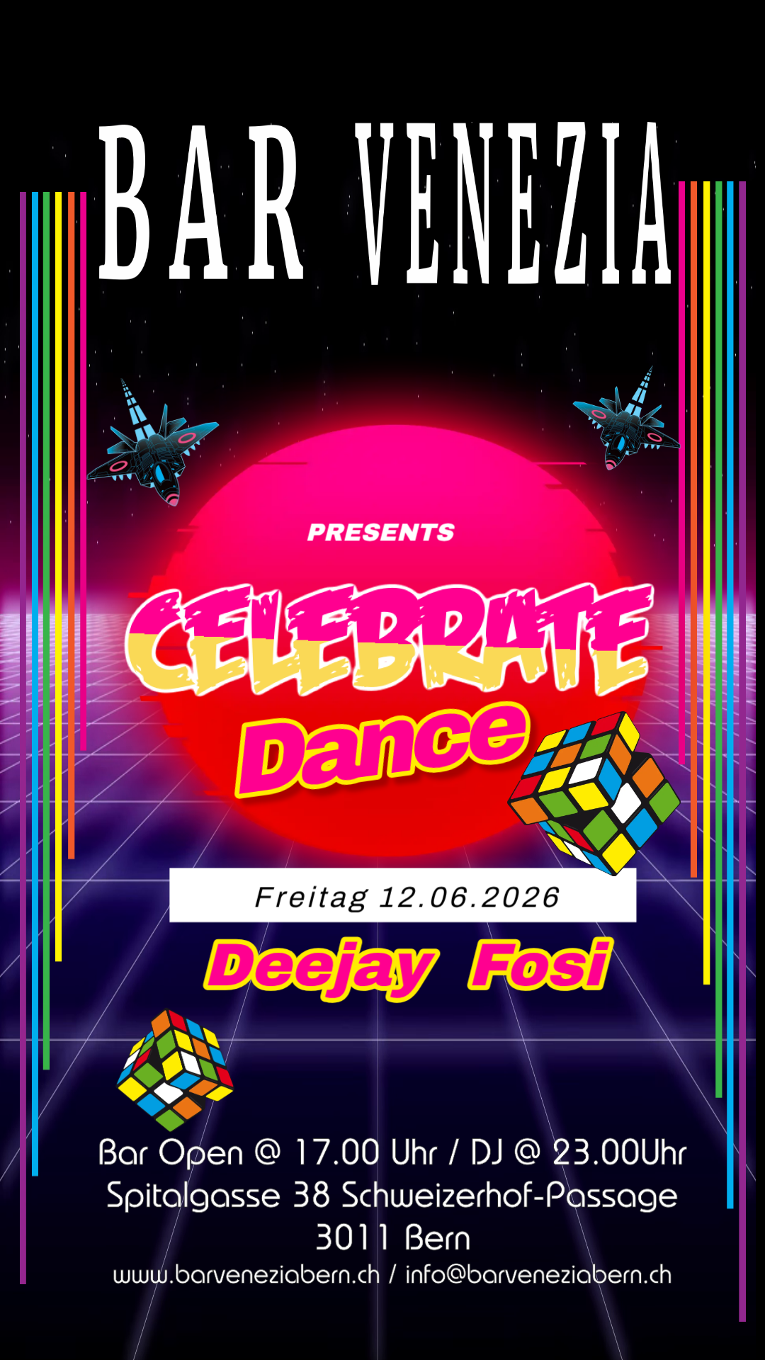 Bar Venezia, Celebrate Dance mit Deejay Fosi