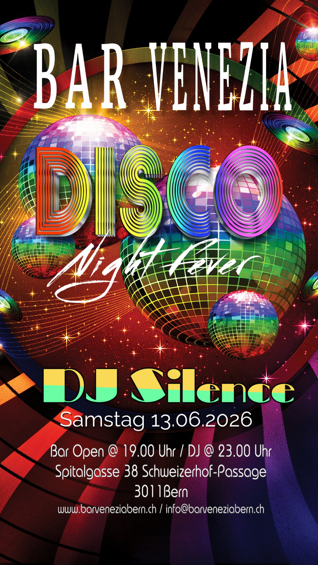 Bar Venezia, Disco Night Fever DJ Silence