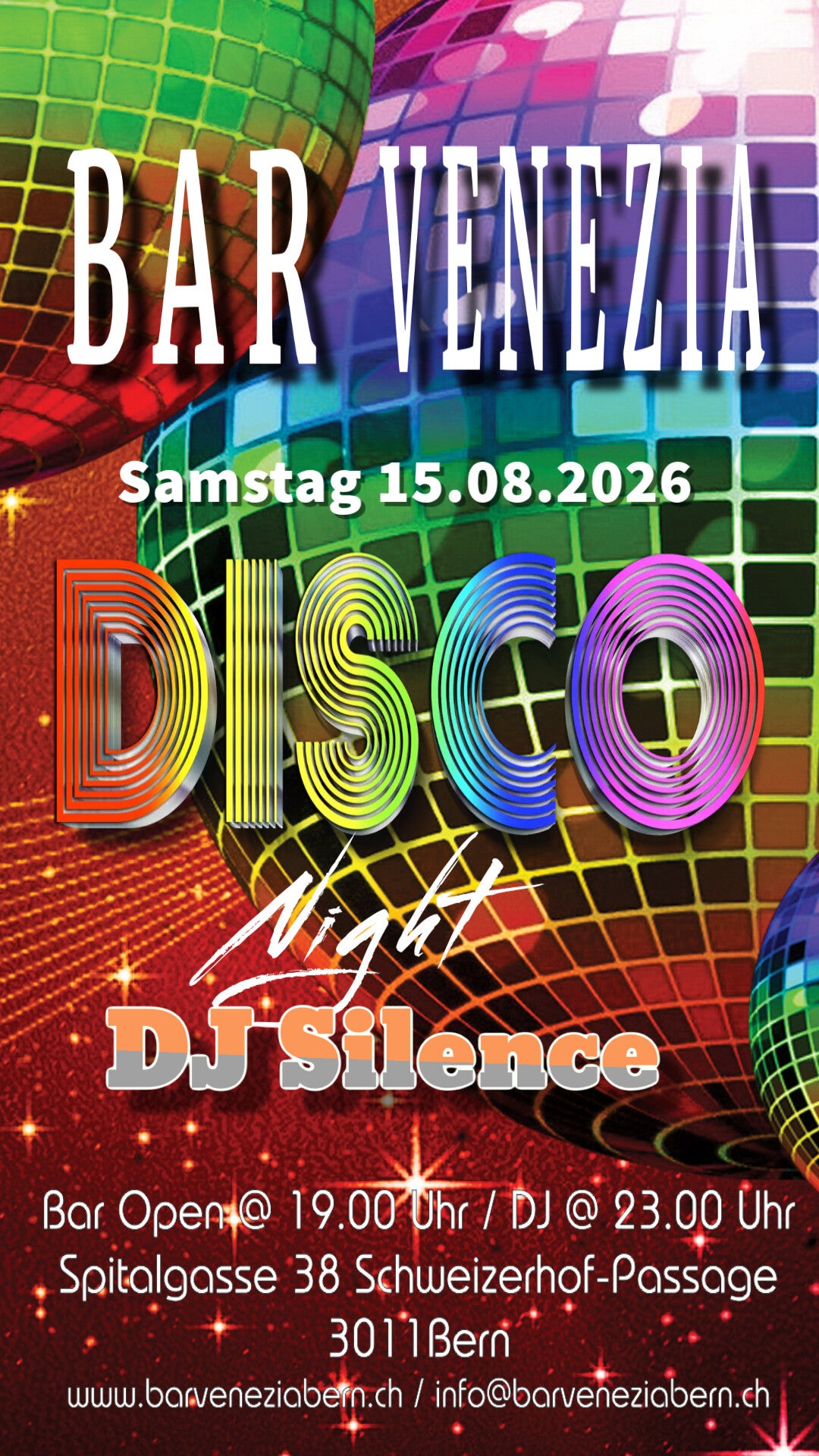 Bar Venezia, Disco Night Fever DJ Silence
