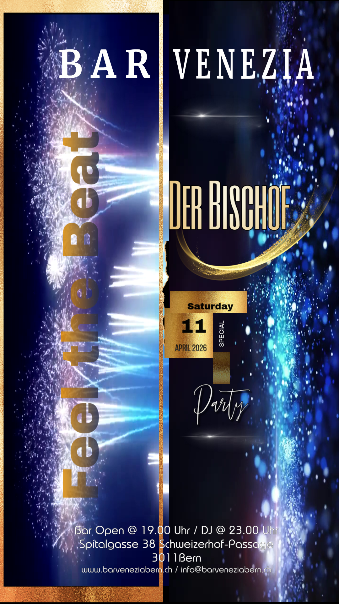 Bar Venezia, Feel The Beat mit DJ Cube