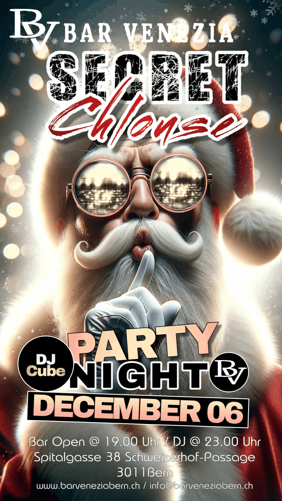 Bar Venezia, Chlouse Party mit DJ Cube