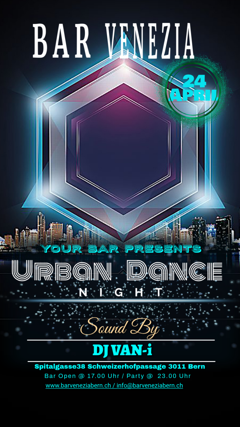 Bar Venezia, Urban Dance Night mit DJ VAN-i