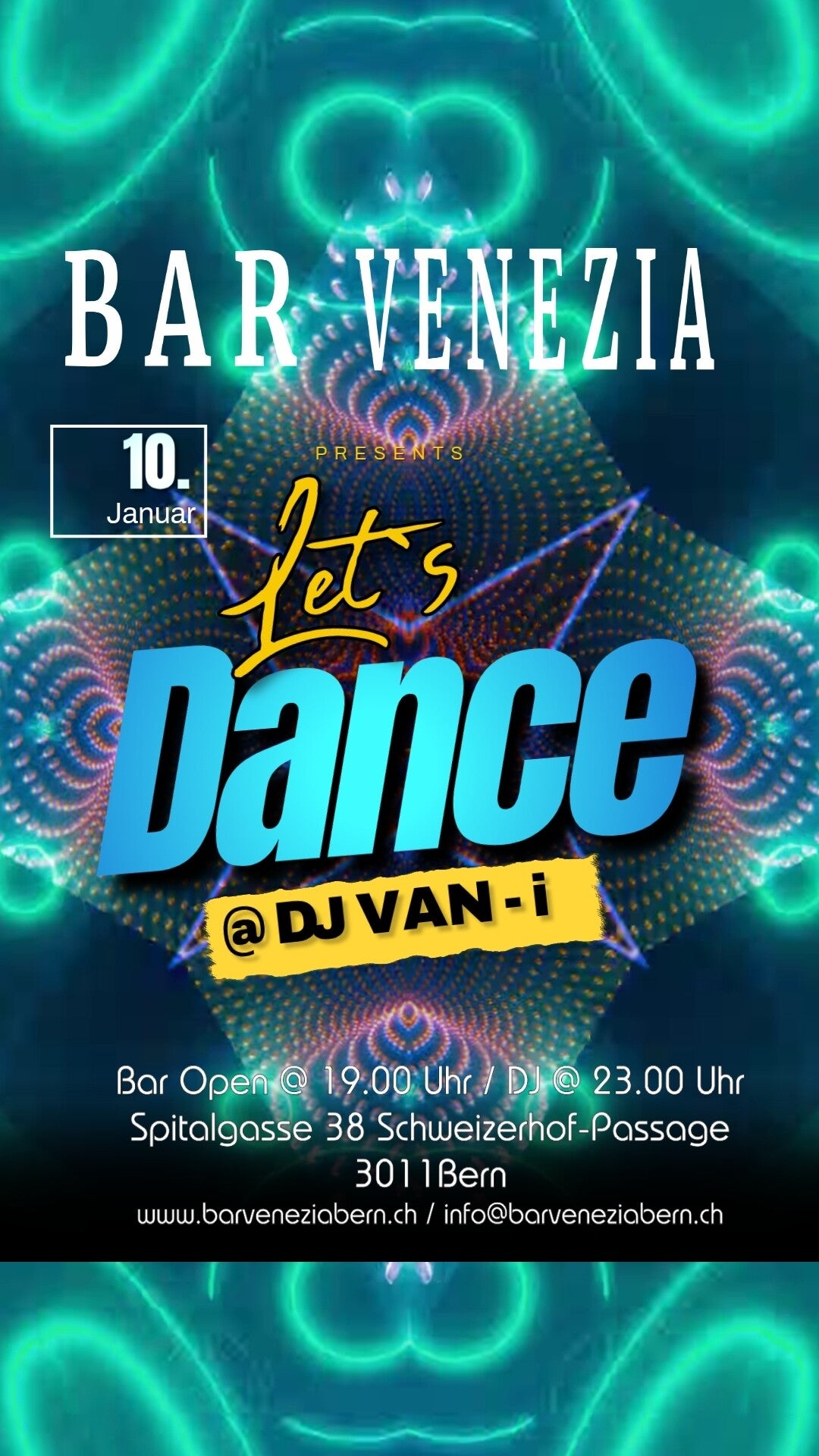 Bar Venezia, Lets Celebrate mit Olivier Wermuth