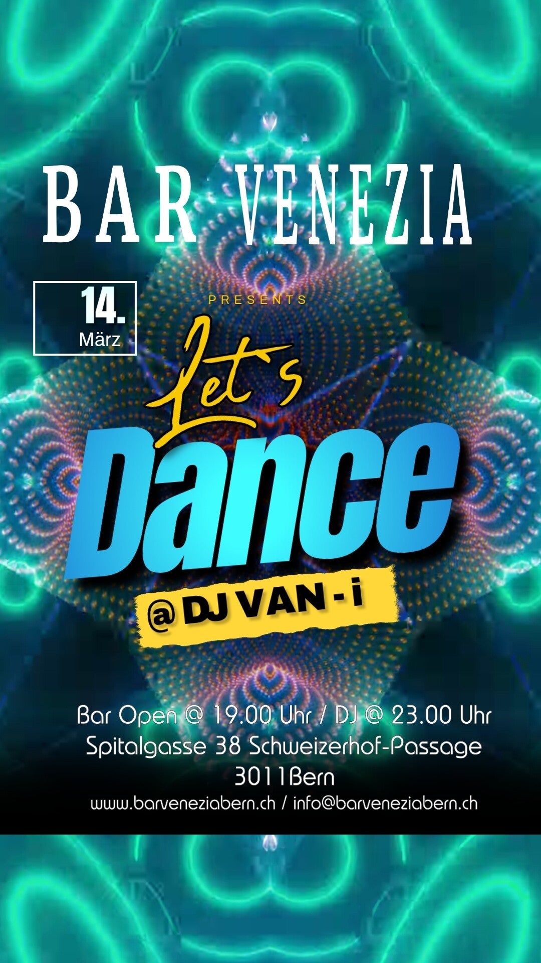 Bar Venezia, Lets Dance DJ Vani