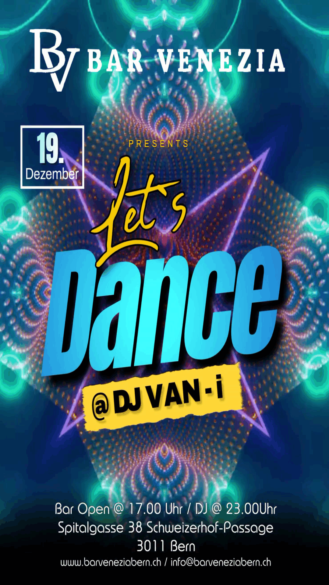 Bar Venezia, Lets Dance mit DJ VAN-i