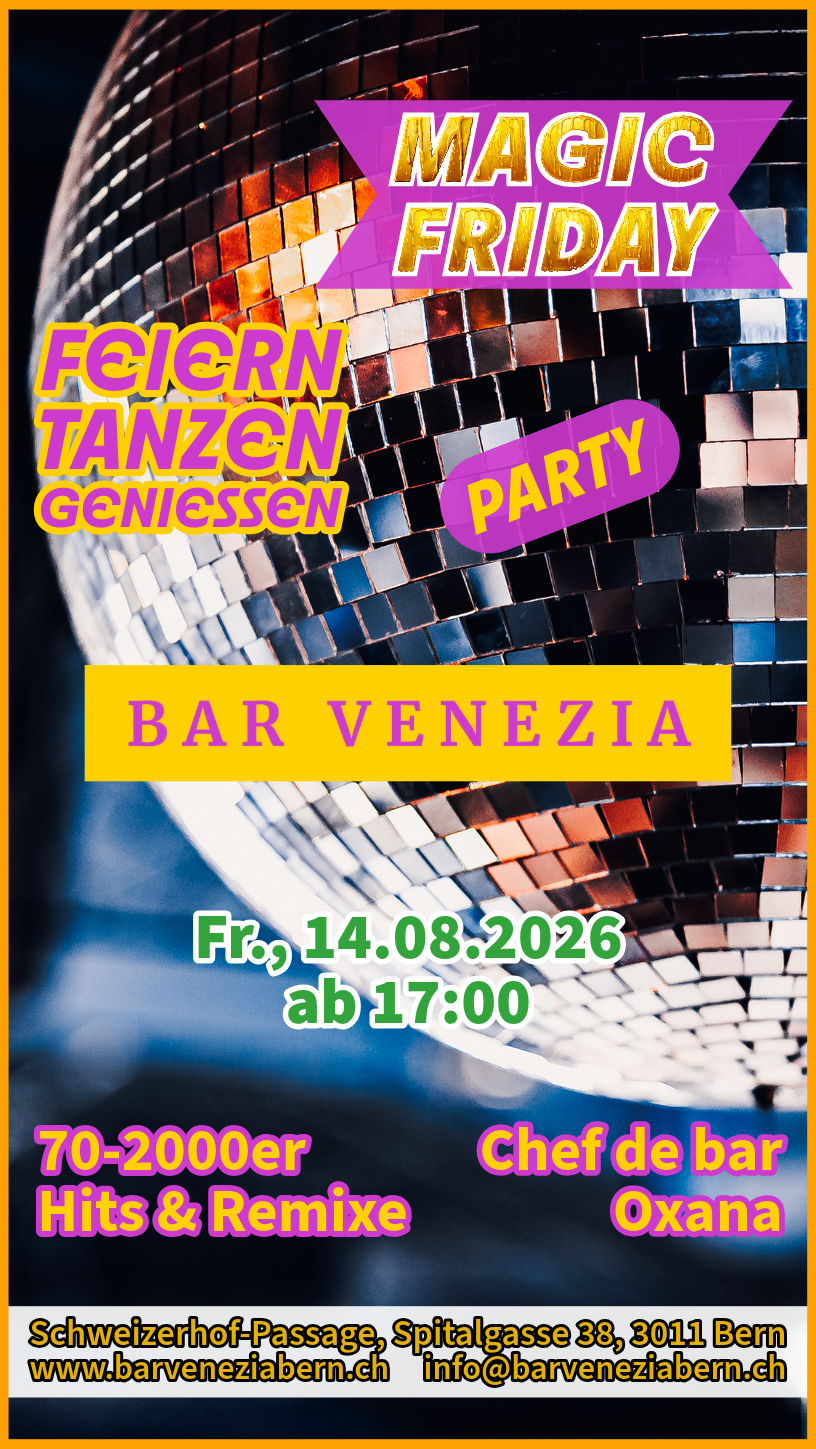 Bar Venezia, Summer Night Party mit Deejay Fosi