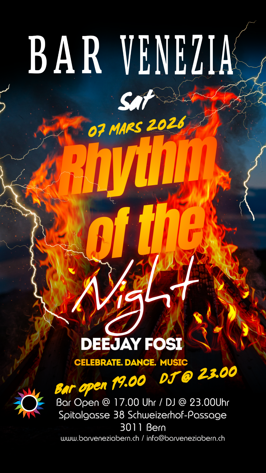 Bar Venezia, Rhythm of the Night Deejay Fosi