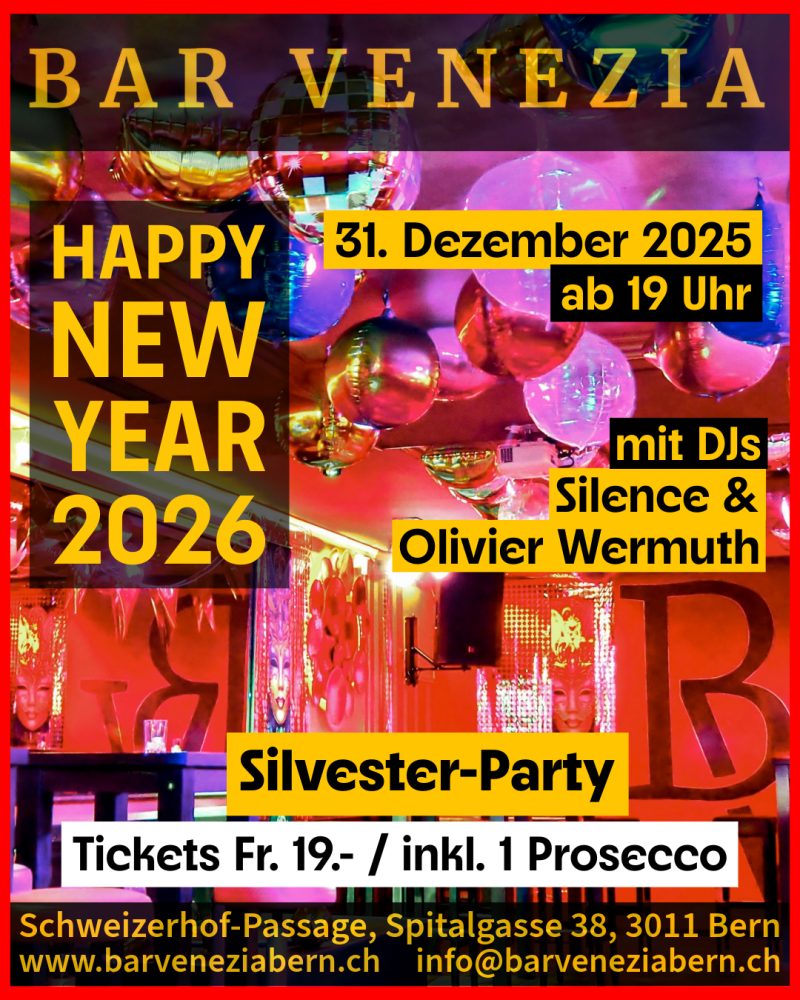 Happy New Year Silvester 2026