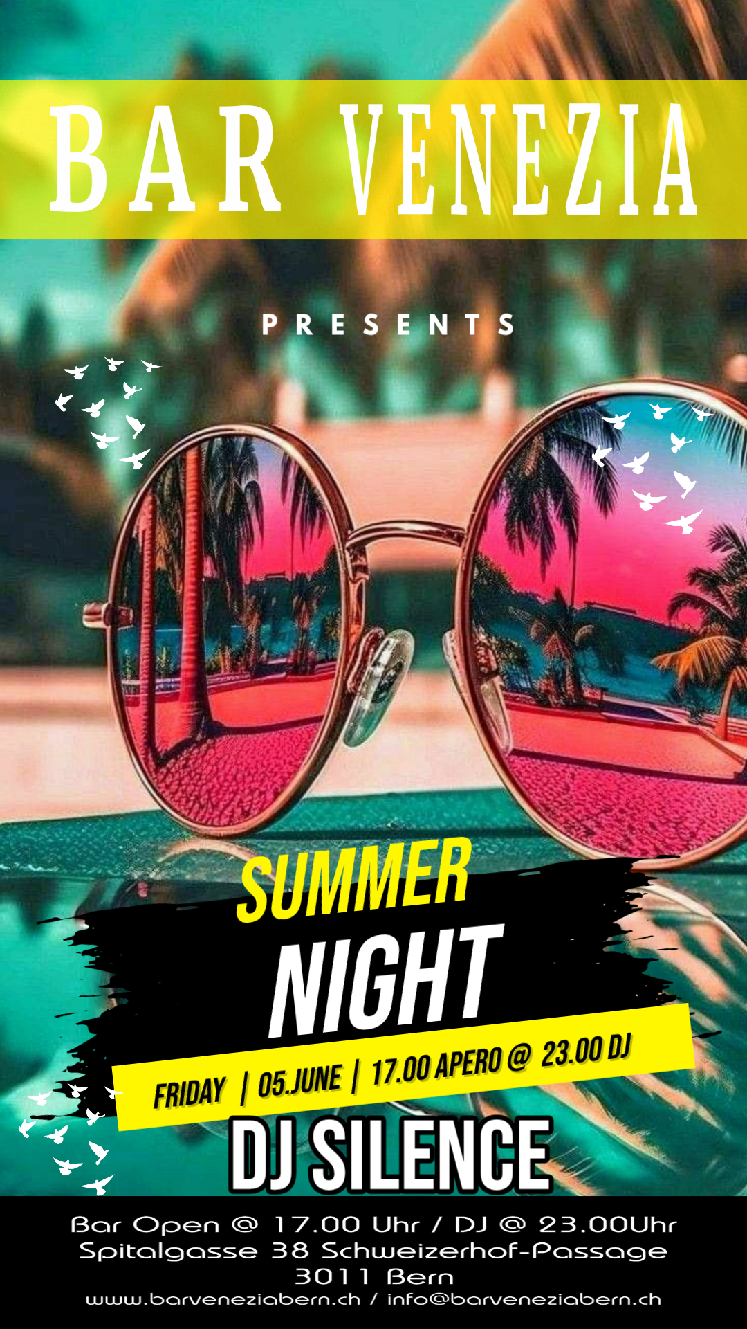 Bar Venezia, Summer Night mit DJ Silence