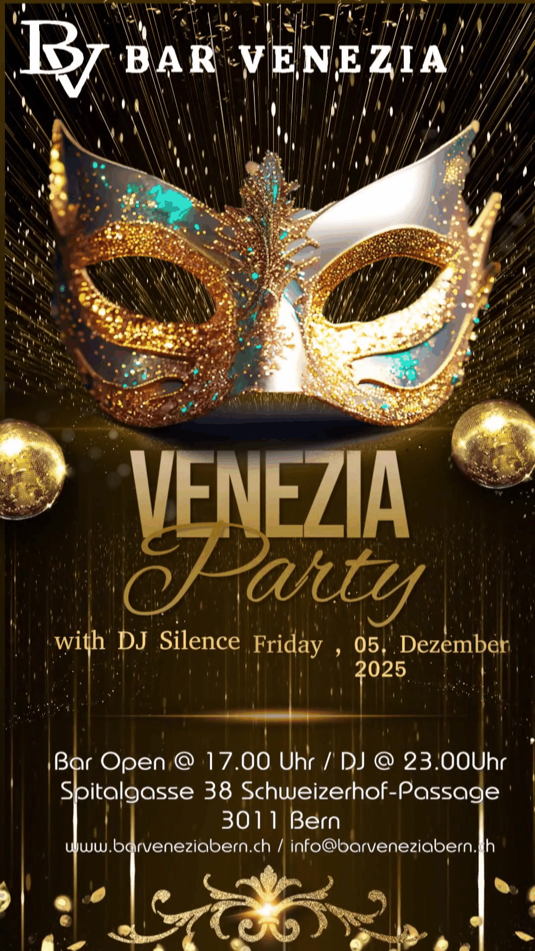 Bar Venezia, Venezia Party mit DJ Silence