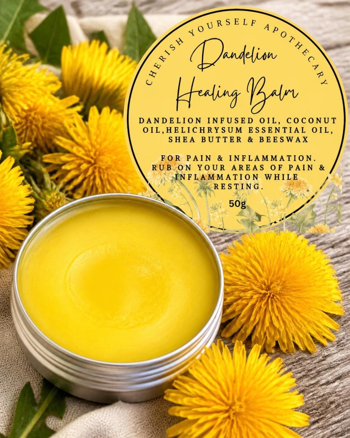 Dandelion Healing Balm