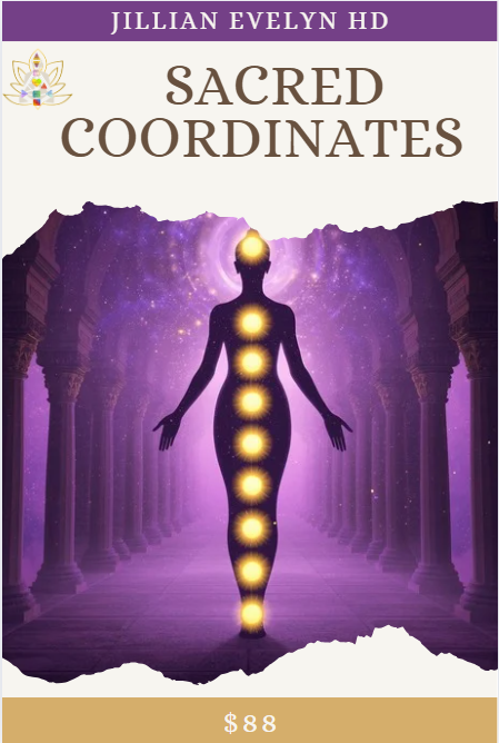 Sacred Coordinates reading — a True Sidereal Human Design gateway that maps your cosmic origin, body mechanics, and mythic purpose.