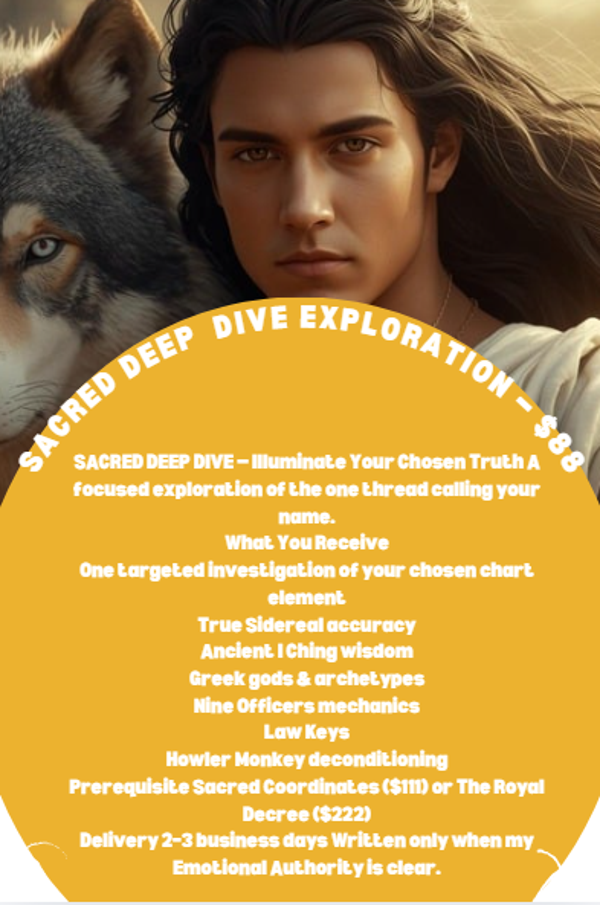 Sacred Deep Dive: Illuminate Your Chosen Truth
