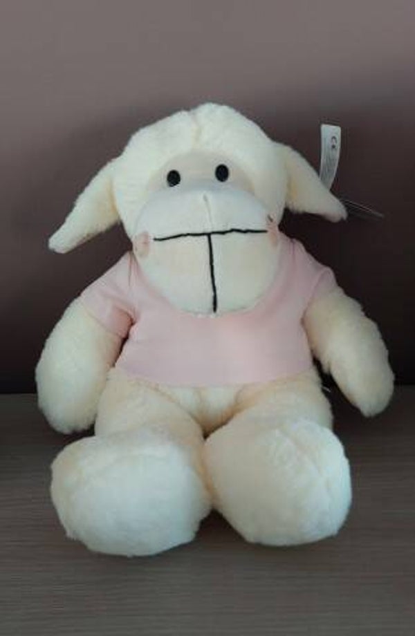 Schaap wit 45cm