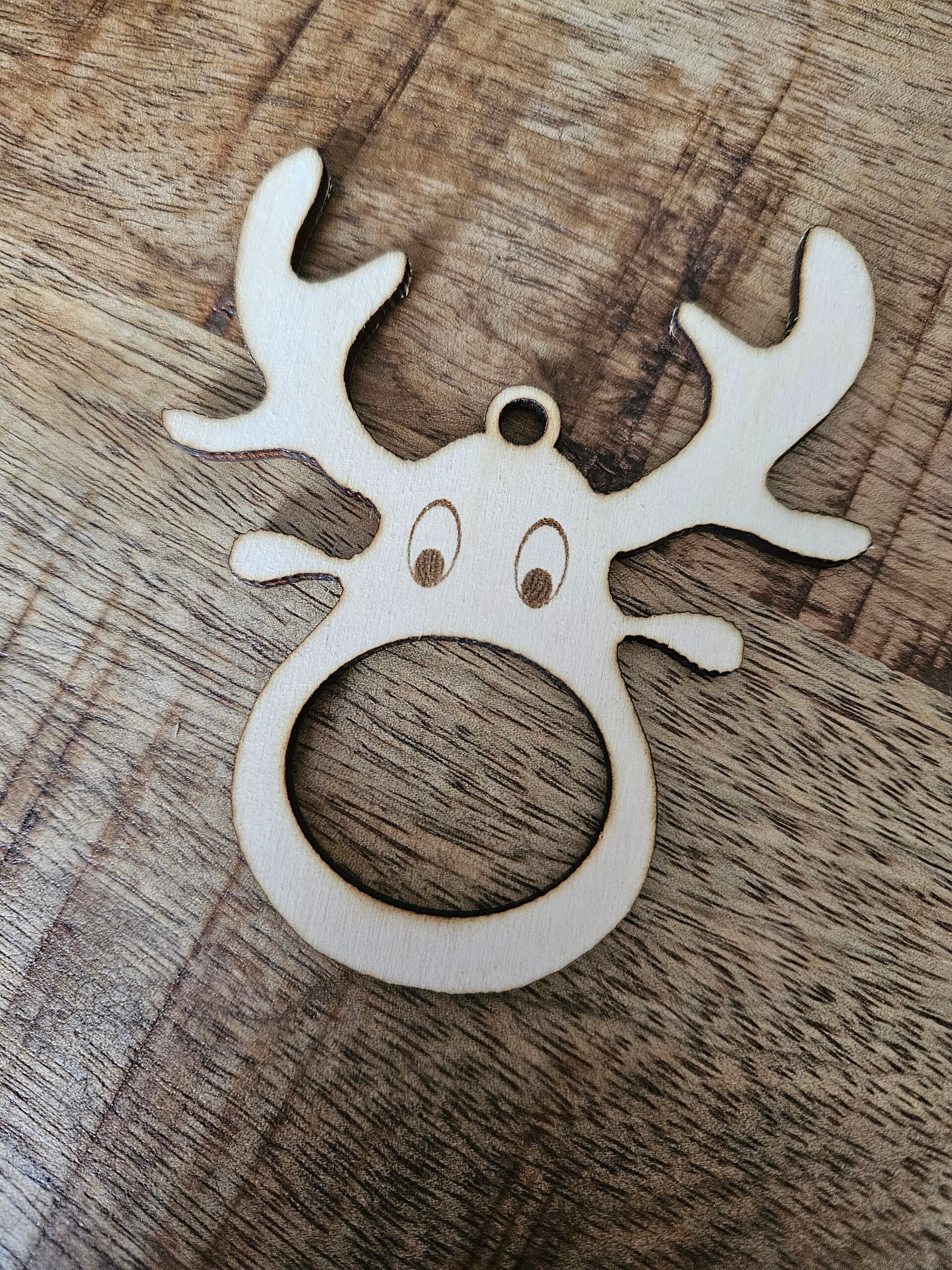 Chocoladehouder rendier of peperkoekenmannetje