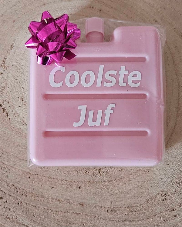 Koelelement "Coolste Juf of Meester"