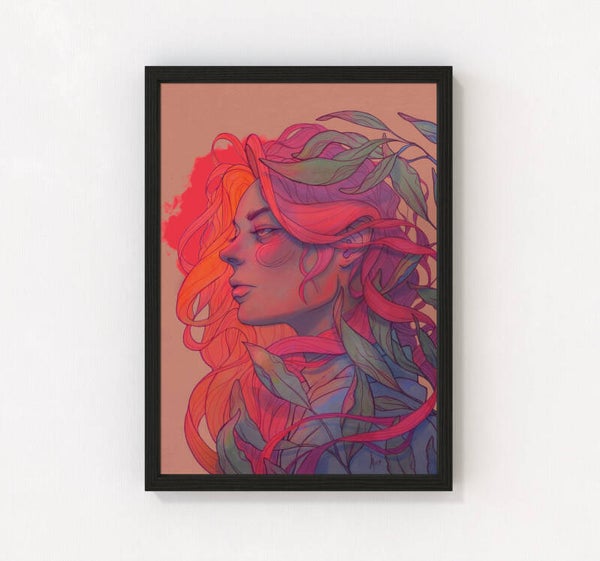 Kunstposter "AFTERGLOW"