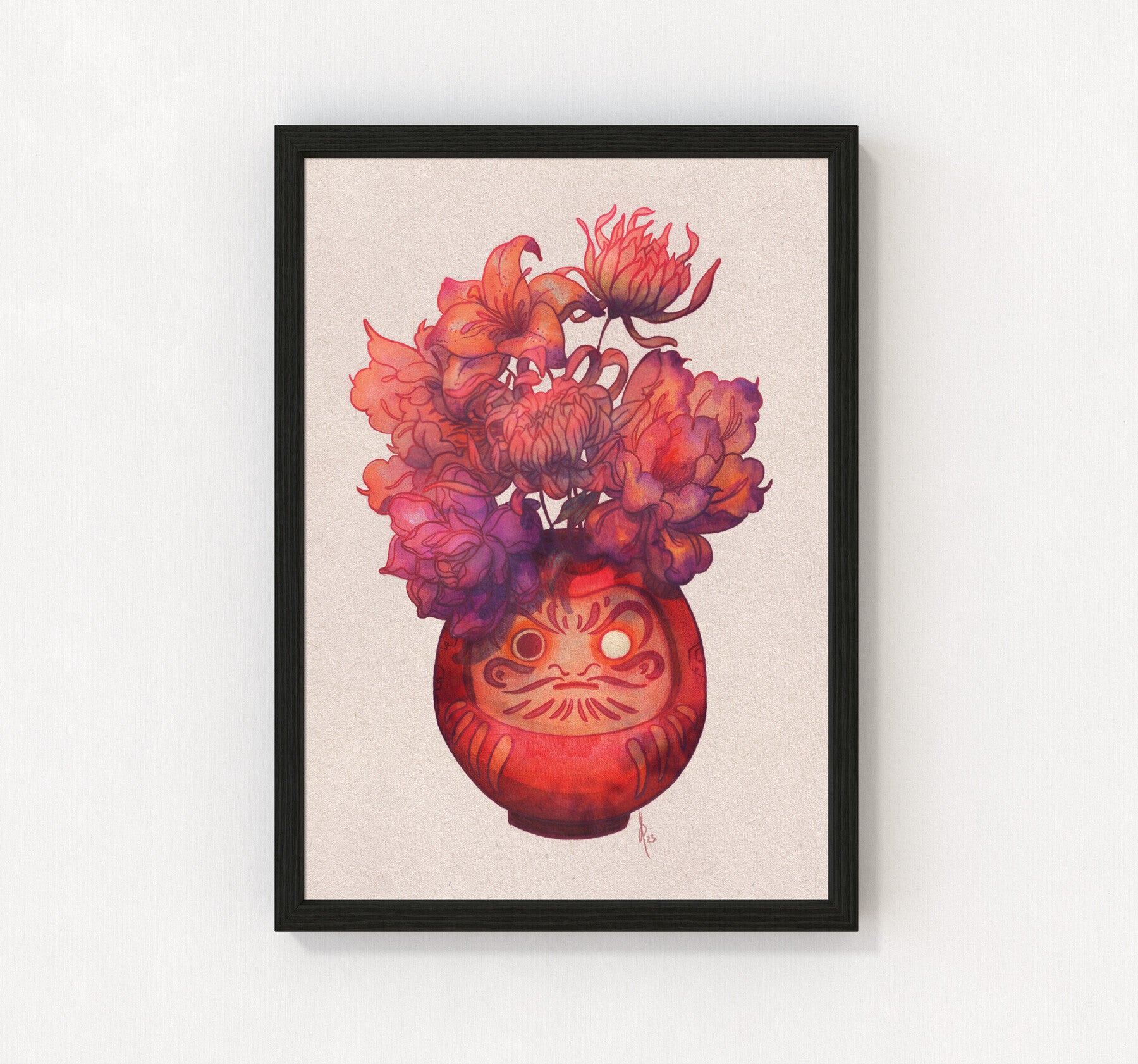 Kunstposter "BLOOMING WISHES"