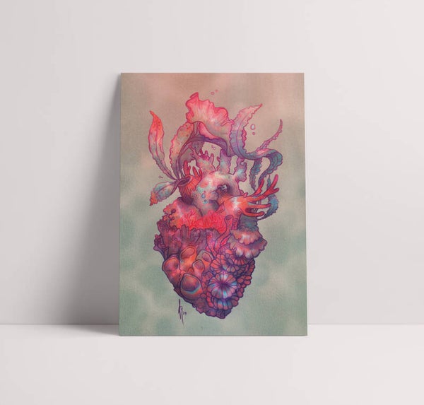 Postkarte "CORALHEART III"