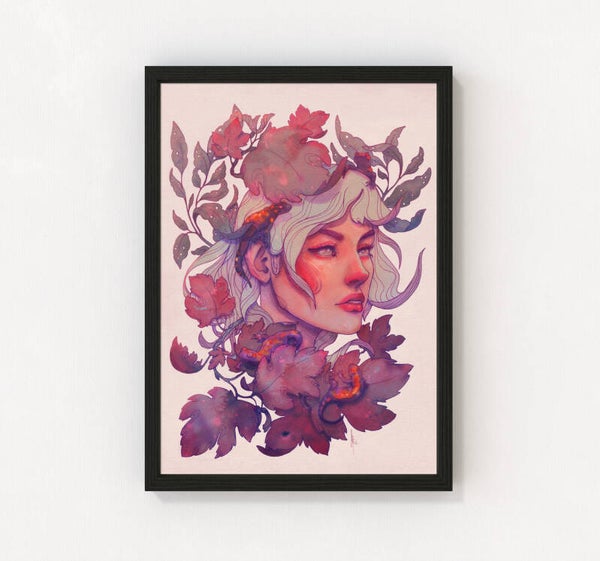Kunstposter "COLD FIRE"