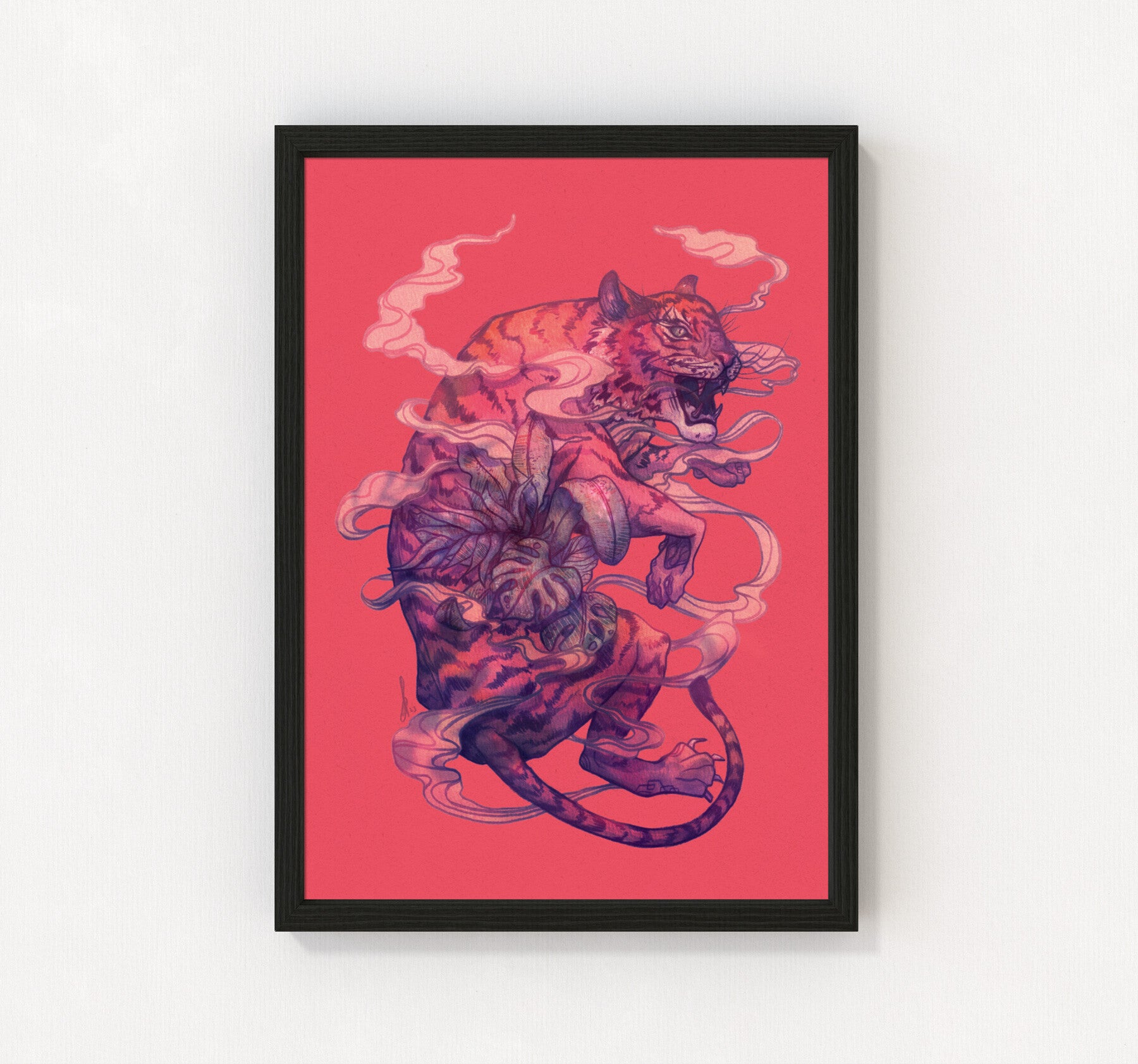 Kunstposter "COURAGE"