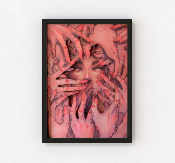 Limited Edition "3D" Print "TANGLE"