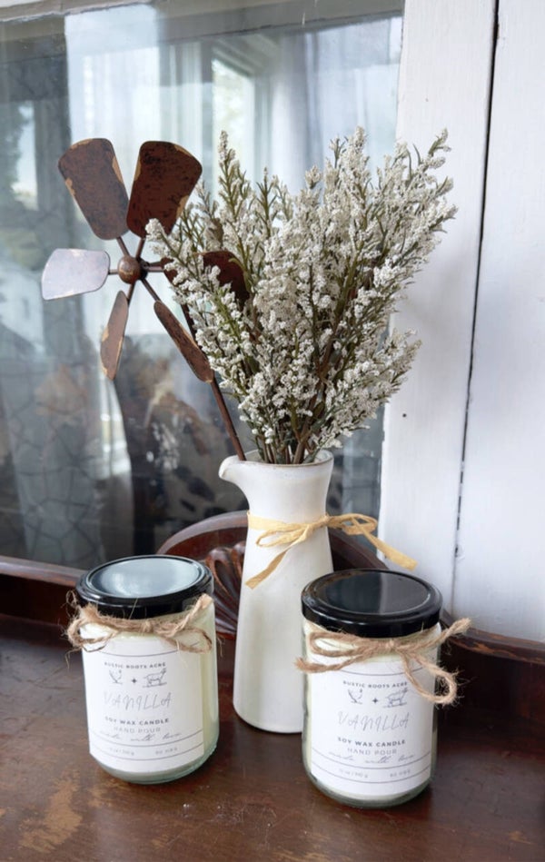 Vanilla soy wax Candles