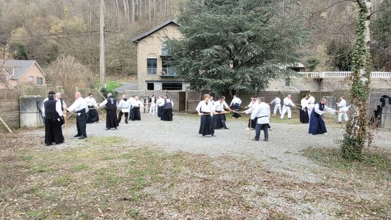 Sakura dojo aywaille praticable extérieur