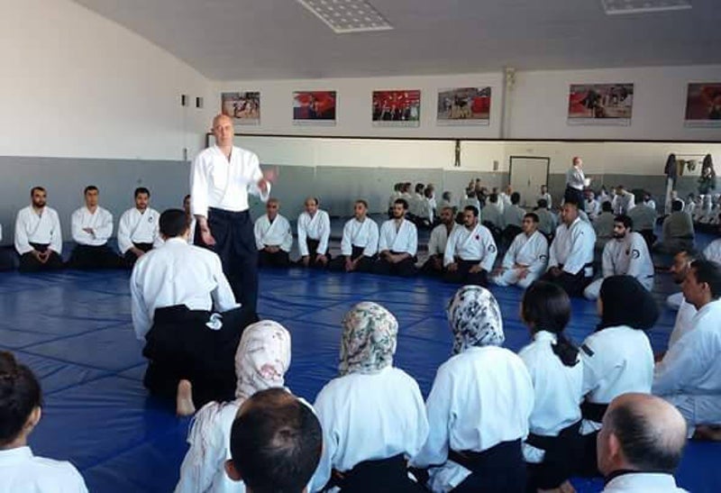 Satage Aïkido  Maroc Carlo Van Parys Sakura Academie 2014