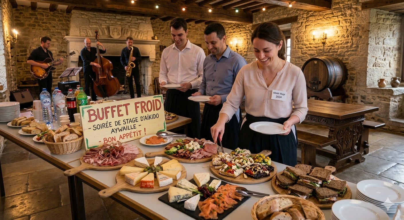 Repas Collectif du Samedi en soirée (Tarifs dégressifs selon l'âge et le nombre)