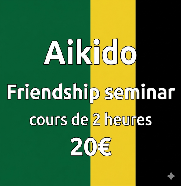 1 Cours de 2 heures (réduction de 50% pour les pratiquants d'une même famille)