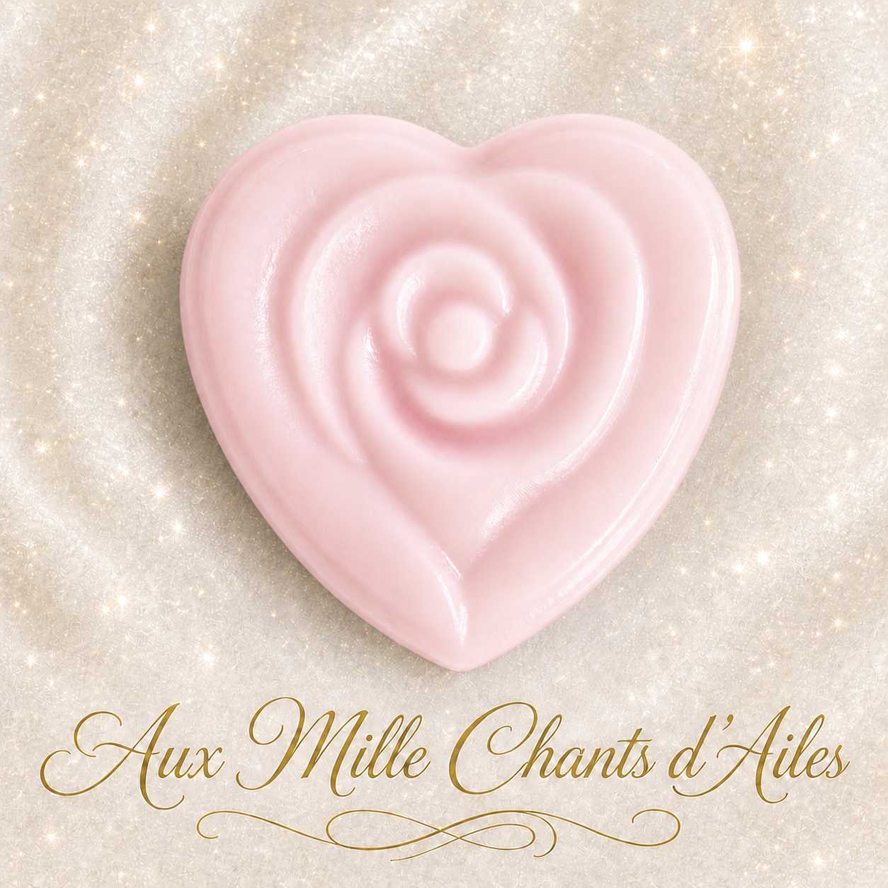Fondant parfumé "Pétales d'Amour"parfum Monoi Passion