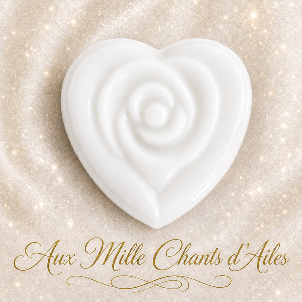 Fondant parfumé "Pétales d'Amour" parfum Vanille