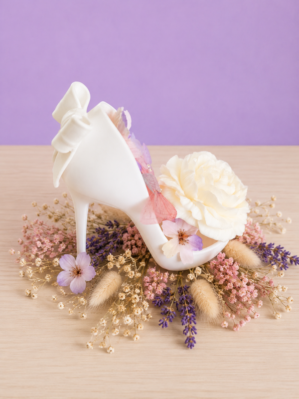 "La Somptueuse" pièce unique à la rose