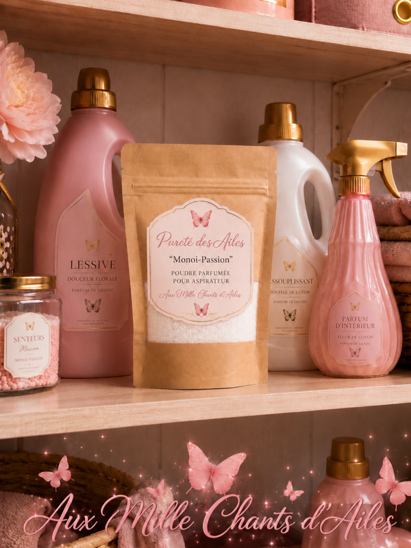 Poudre parfumée "Pureté des Ailes" Monoi-Passion