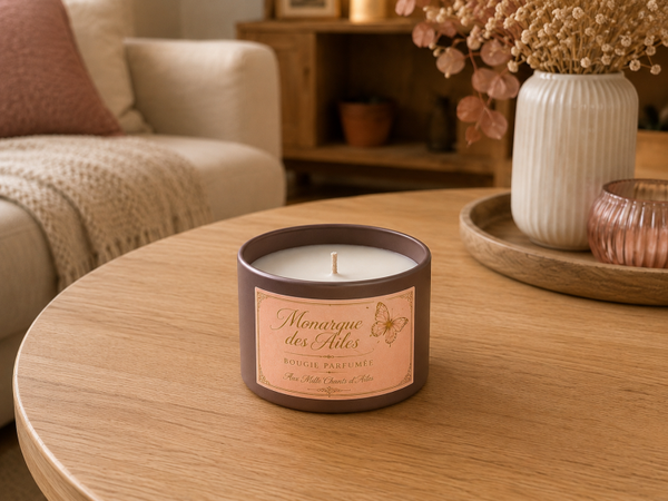 Bougie Parfumée "Monarque des Ailes"