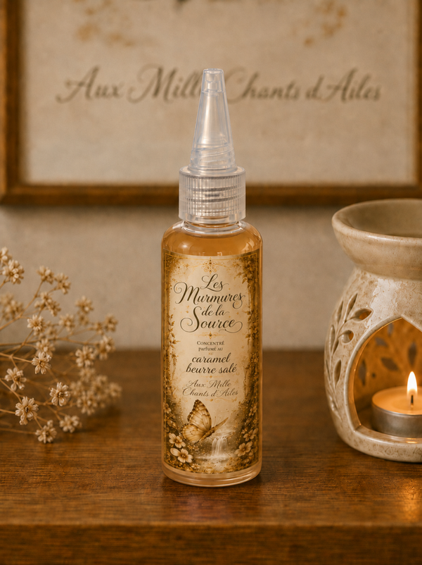 Concentré parfumé "Les Murmures de la Source" Caramel Beurre Salé