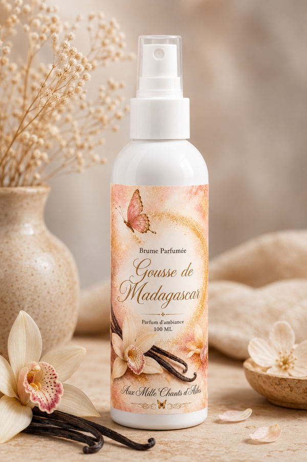 Brume Parfumée "Gousse de Madagascar" 100 ml