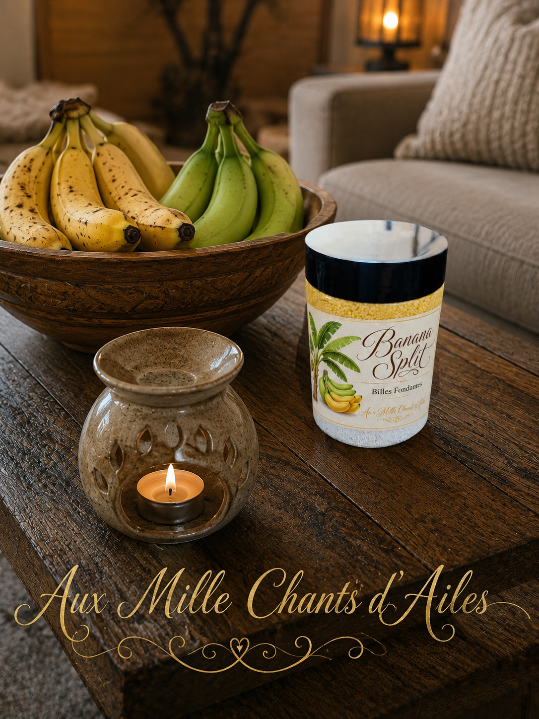 Billes Fondantes "Banana Split"