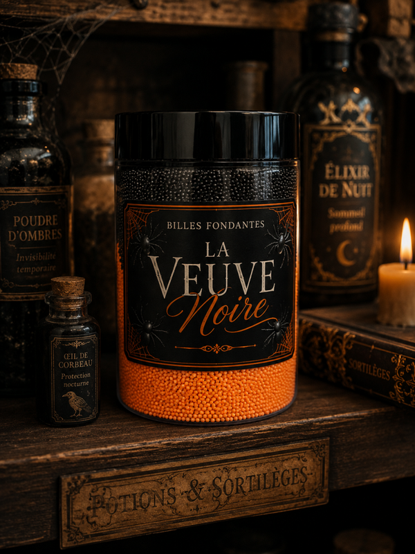 Billes Fondantes "La Veuve Noire"