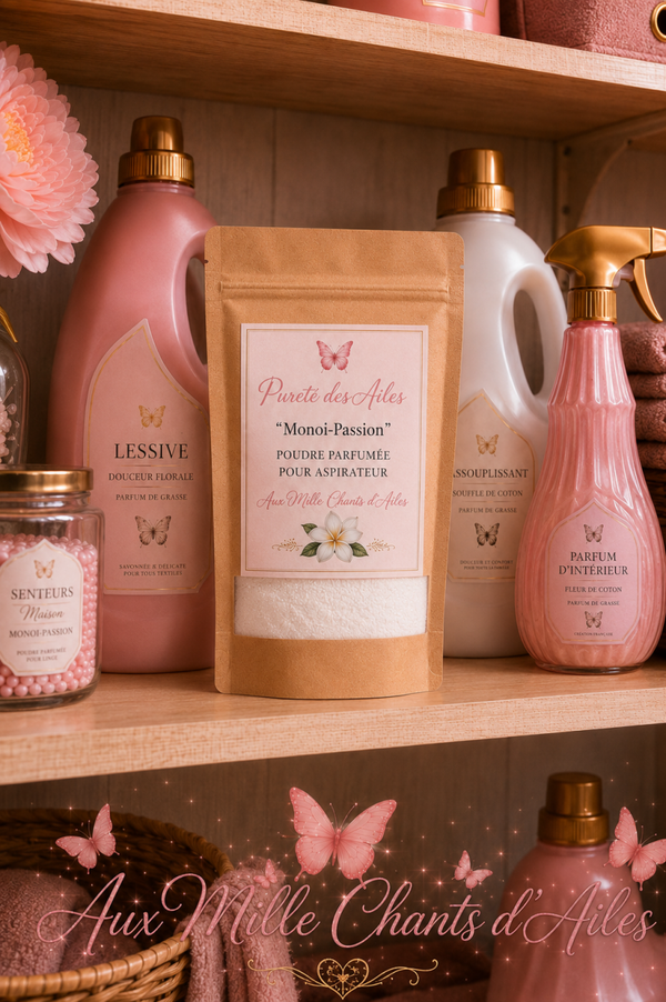 Poudre parfumée "Pureté des Ailes" Monoi-Passion