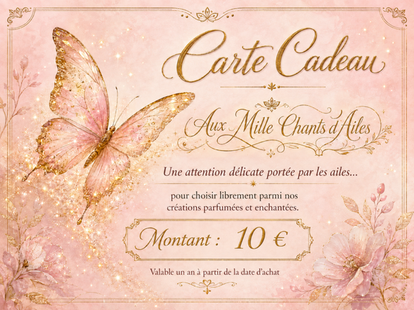 Carte Cadeau 10 euros
