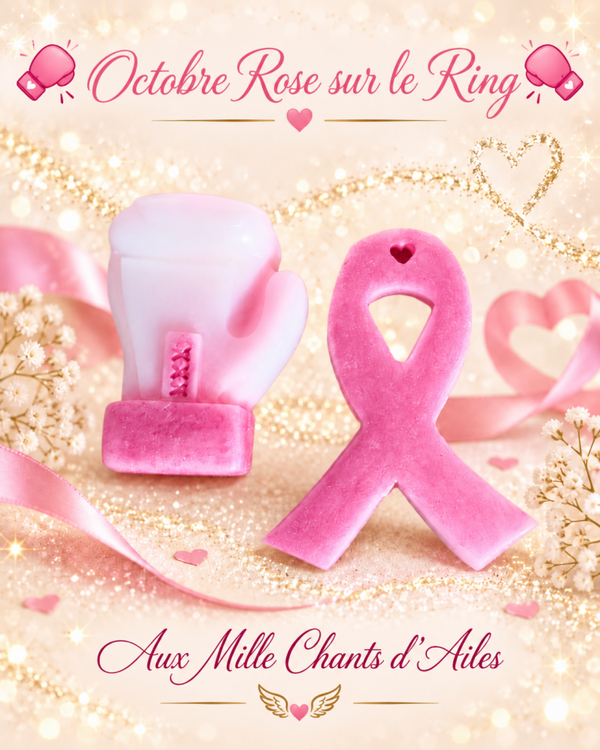 Fondants Parfumés "Octobre Rose sur le Ring"