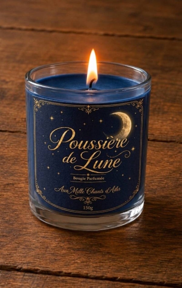 Bougie Parfumée "Poussière de Lune"
