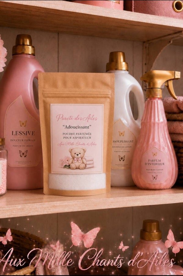 Poudre Parfumée "Pureté des Ailes" à l'Adoucissant