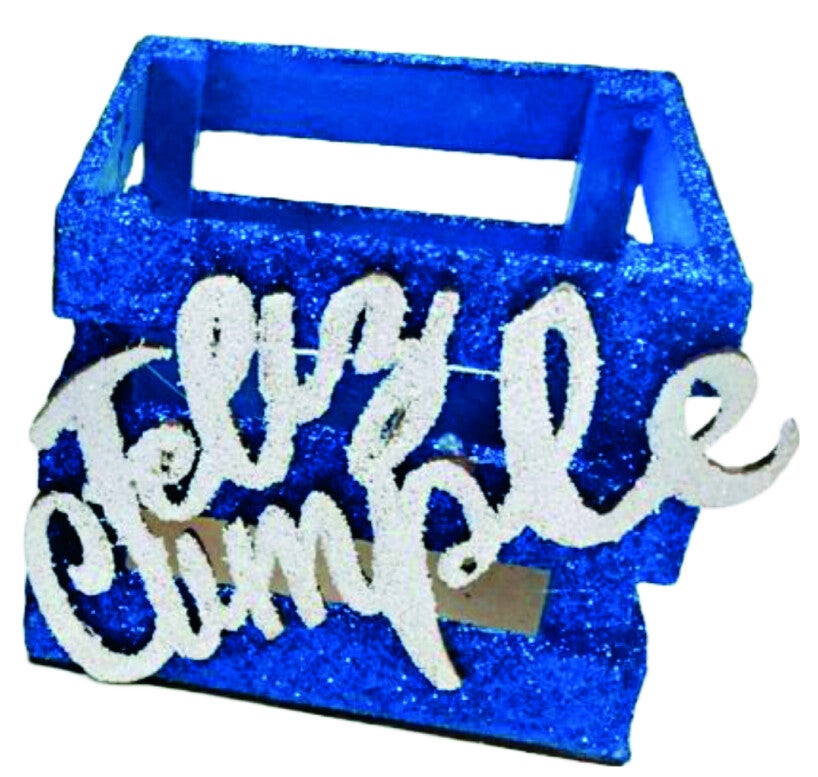 HUACAL DECORADO MODELO FELIZ CUMPLE