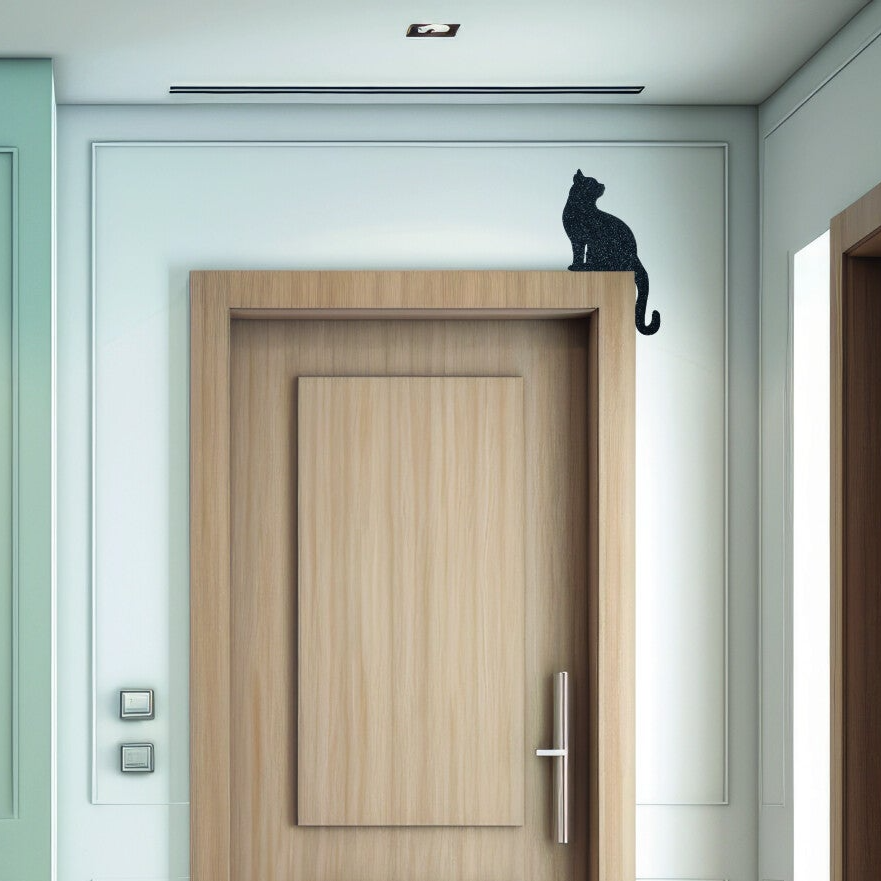 Esquinero Gato #1 Diamantado / Pintado